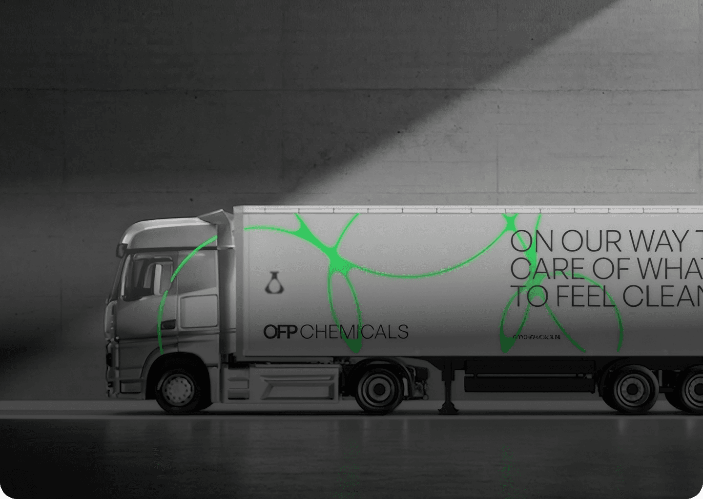OFP Chemicals truck